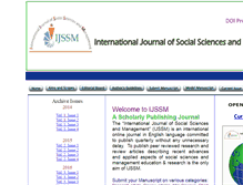Tablet Screenshot of ijssm.org